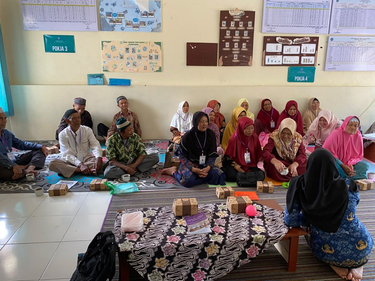 Penguatan Dimensi Intelektual, Sekolah Lansia Desa Mlandi Dorong Lansia Tetap Aktif dan Berdaya